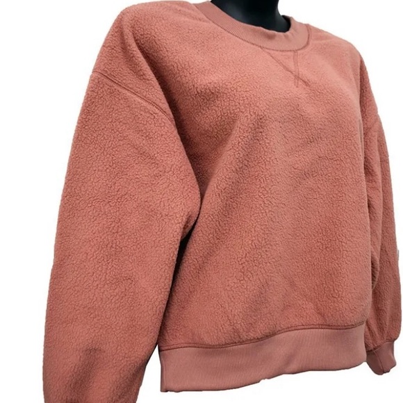 Universal thread Good co puff sweatshirt pink size medium, large & xl NWT - Picture 2 of 8